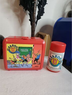 Zazoo Aladdin Lunchbox 1990 w/Thermos